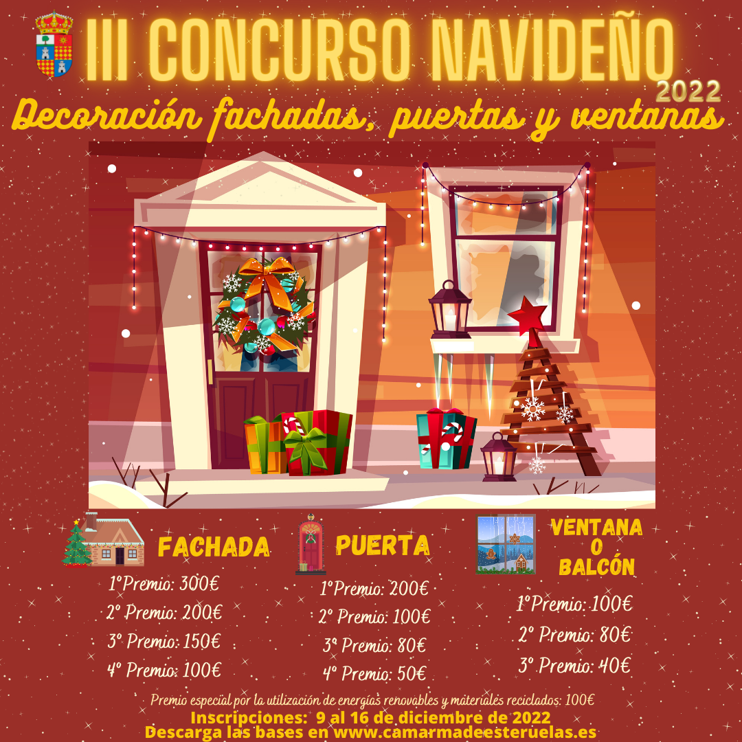 III CONCURSO NAVIDEÑO PARA LA DECORACIÓN DE FACHADAS,PUERTAS Y BALCONES 2022