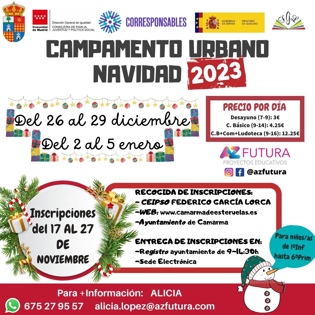 CAMPAMENTO DE NAVIDAD 2023-2024