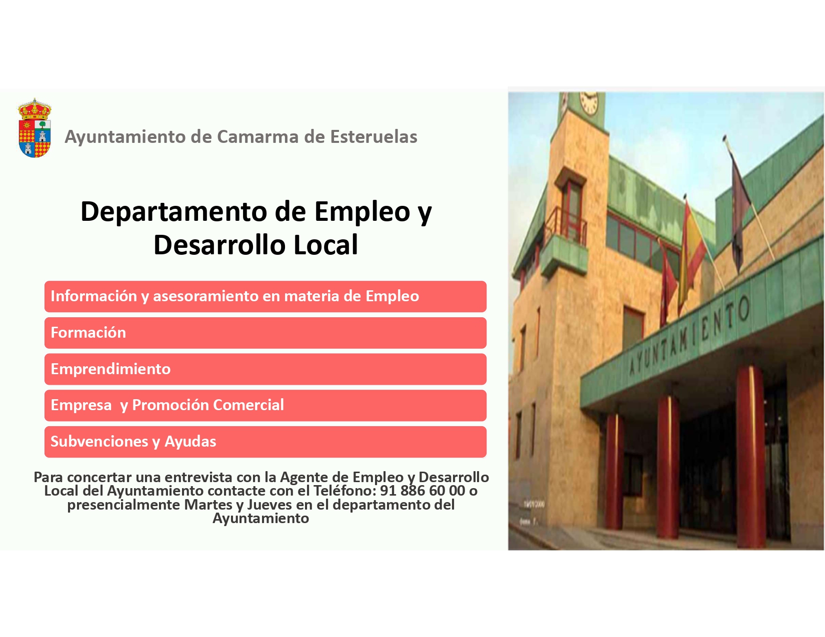 Departamento de Empleo y Desarrollo Local