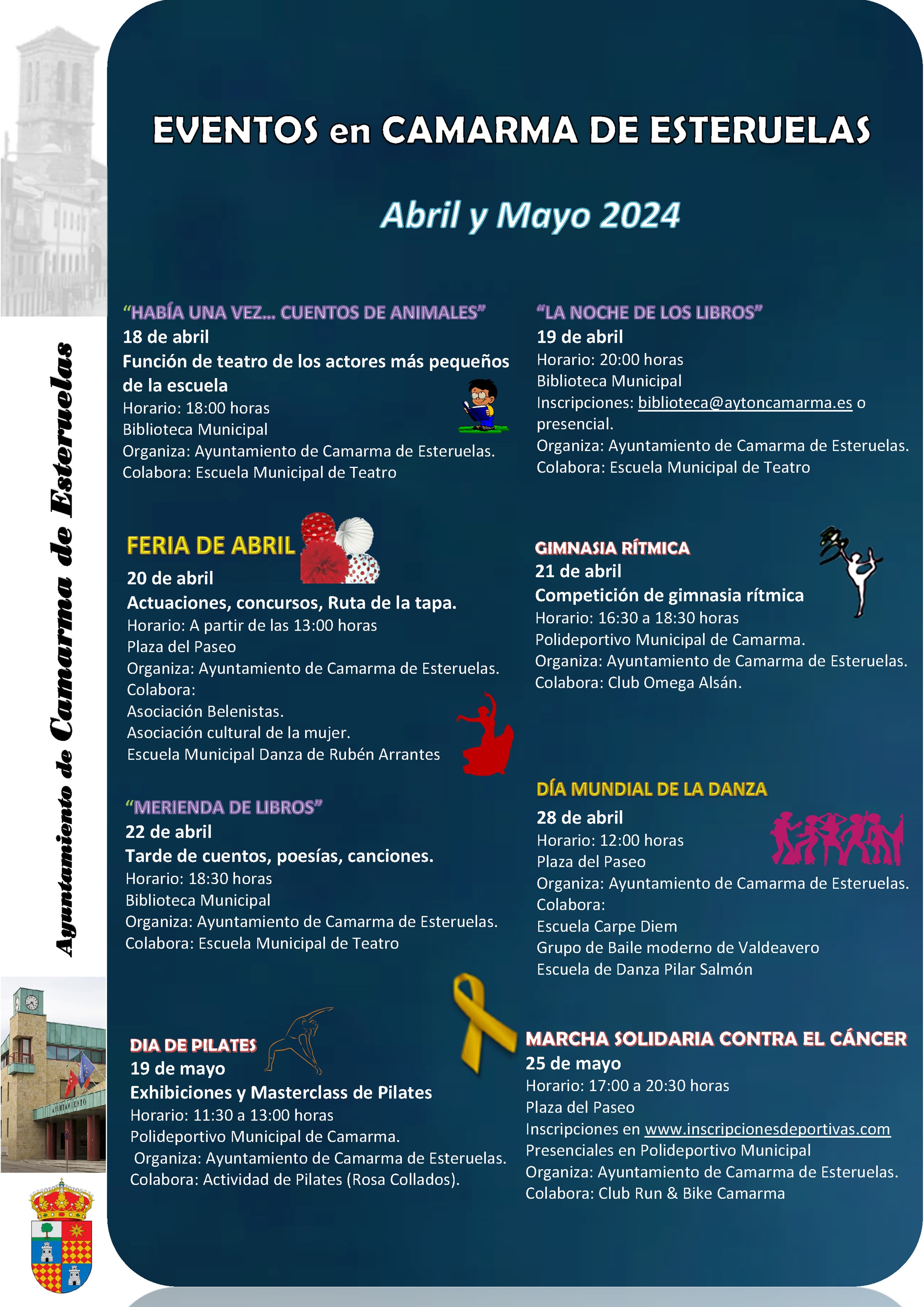 Eventos ABRIL y MAYO 2024