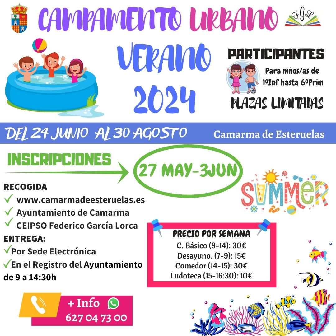 CAMPAMENTO DE VERANO 2024