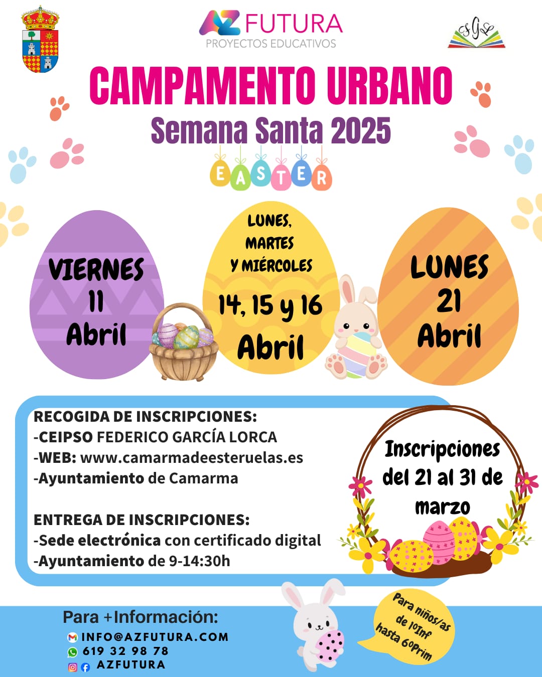 CAMPAMENTO Semana Santa 2025