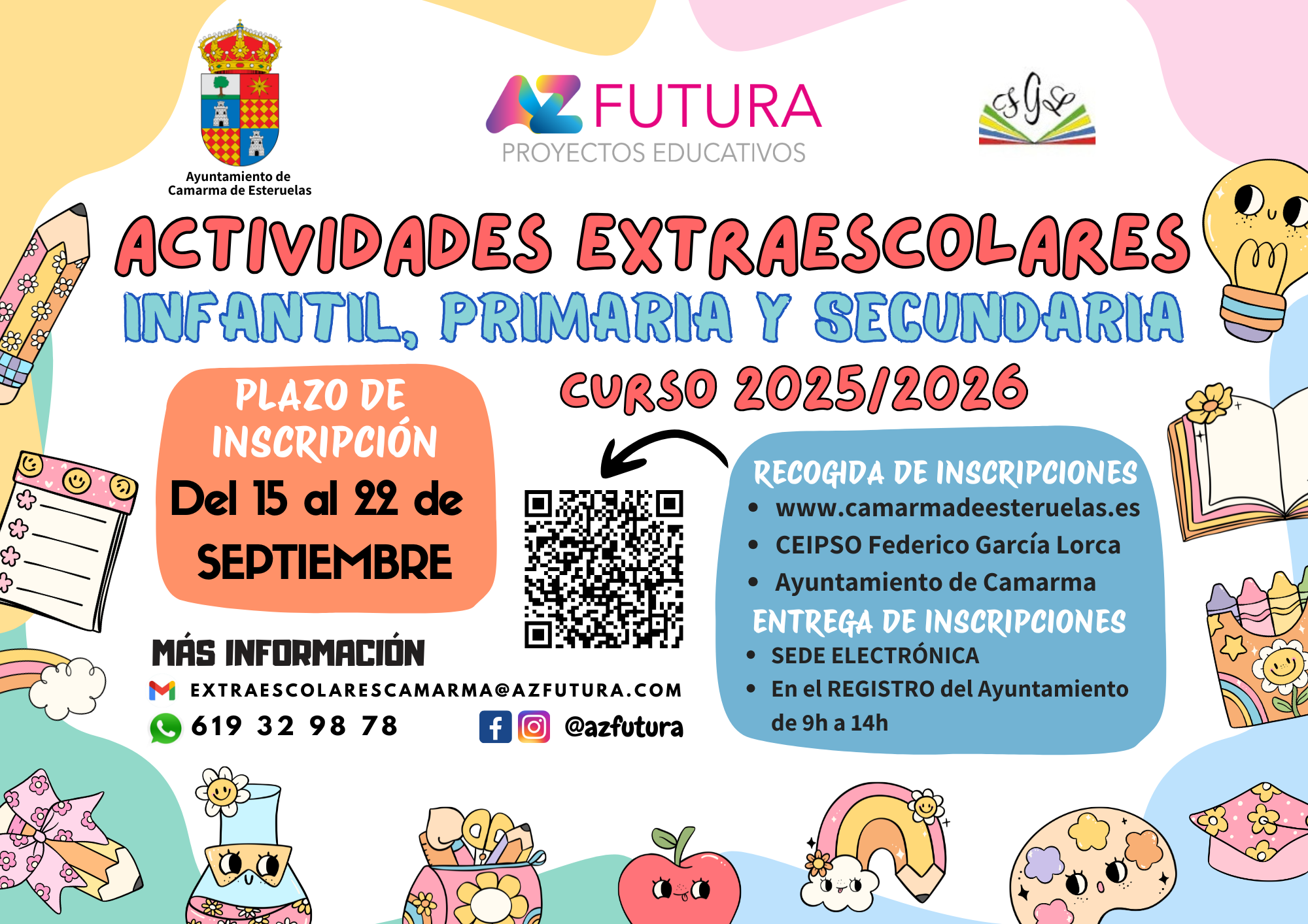 ACTIVIDADES EXTRAESCOLARES EDUCATIVAS CURSO 2025-2026