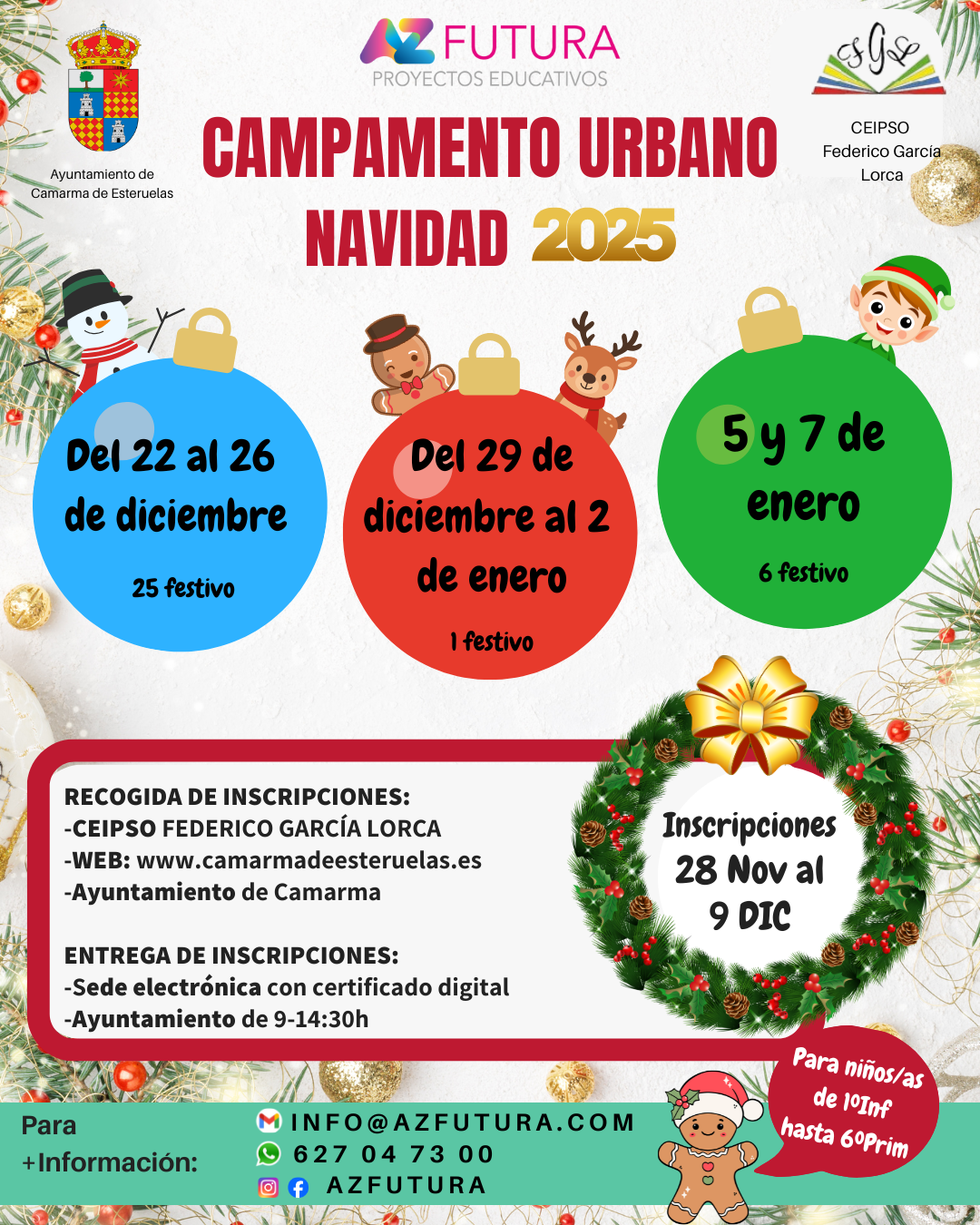 CAMPAMENTO DE NAVIDAD 2025-2026