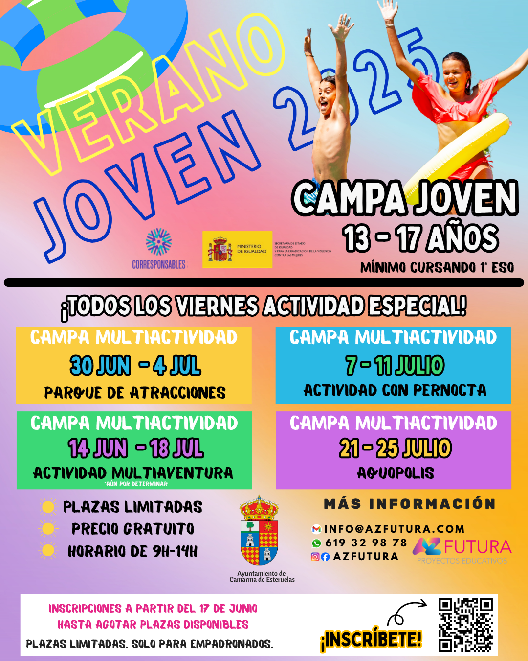 CAMPA DE VERANO JOVEN 2025